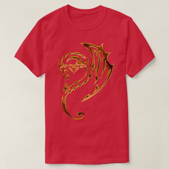 Camiseta Dragon Heart (Diseño del anverso)