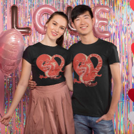 Camiseta Dragon Heart Valentine Unisex