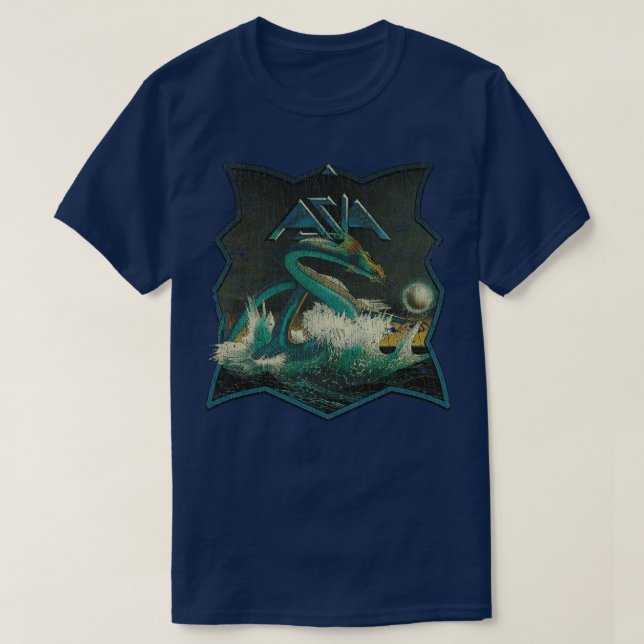 Camiseta Dragón hídrico de Asia en 1982 (Diseño del anverso)