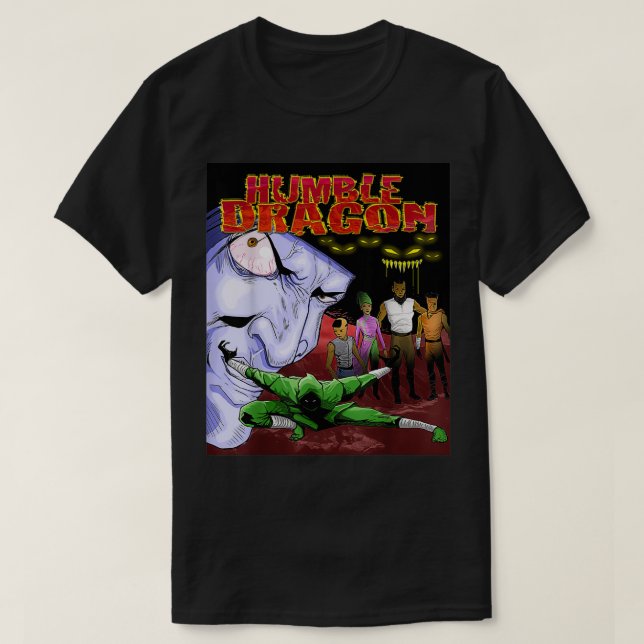 Camiseta Dragón humilde (Diseño del anverso)