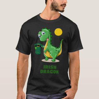 Camiseta Dragón irlandés día de san patricio
