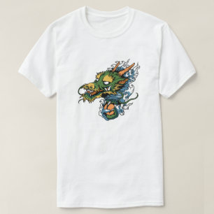 Camiseta Dragón japonés