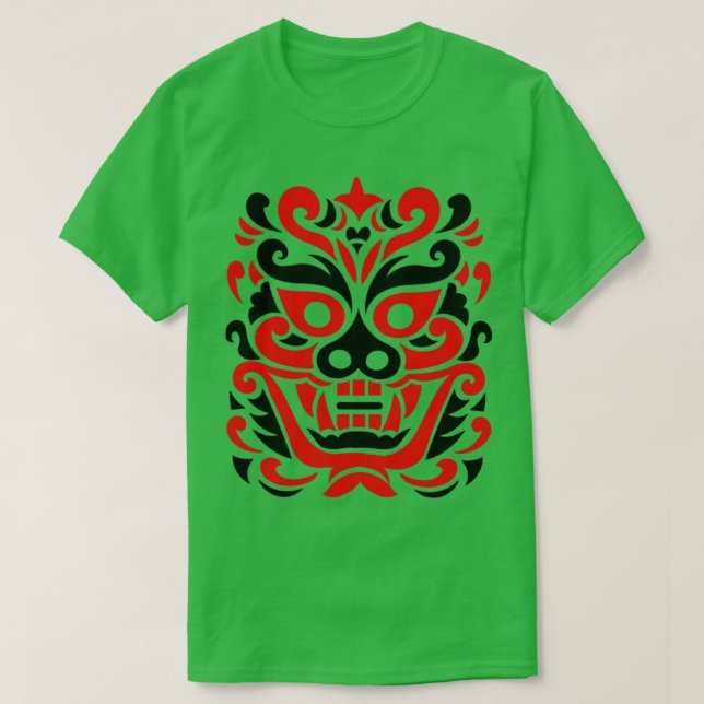 Camiseta Dragón japonés20 (Diseño del anverso)
