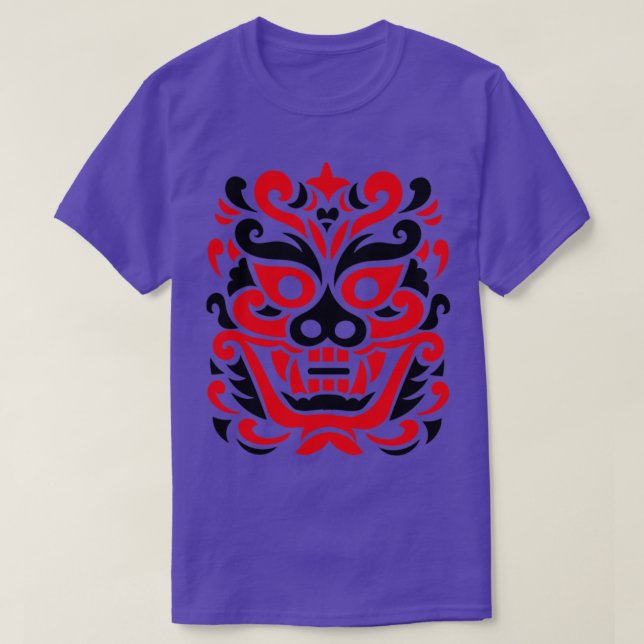 Camiseta Dragón japonés20 (Diseño del anverso)