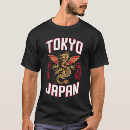 Camiseta Dragón japonés de Tokio - Tee estilo urbano
