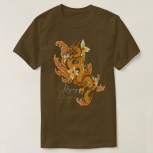 Camiseta Dragón japonés furioso