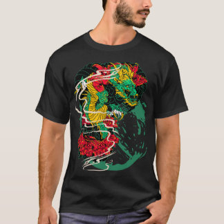 Camiseta Dragón Japonés Prof Art Tee