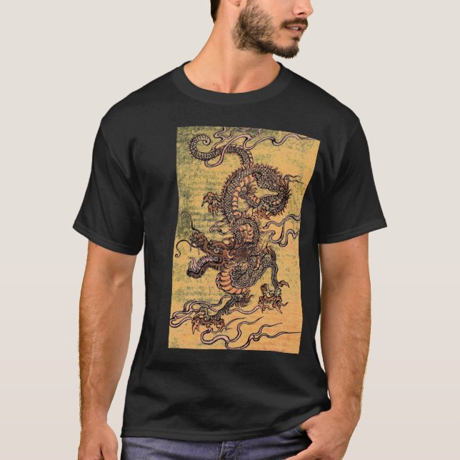 Camiseta Dragón japonés, siglo XIX 3 (Anverso)