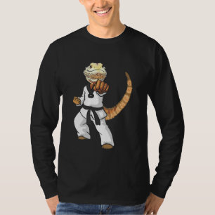 Camiseta Dragon Karate Samurai Ninja Lizard R