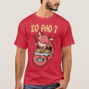 Camiseta Dragón Kawaii 20 Pho 7 RamenOtaku