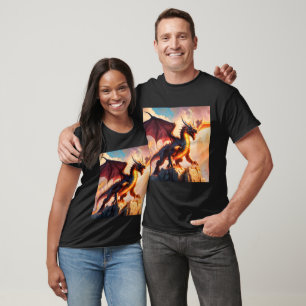 Camiseta Dragon King japonés