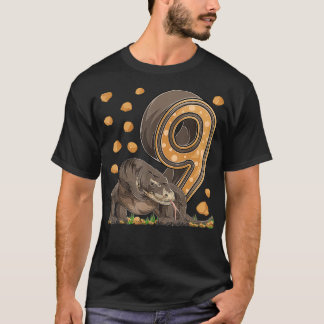 Camiseta Dragón Komodo de 9 años Reptile Novena parte de cu