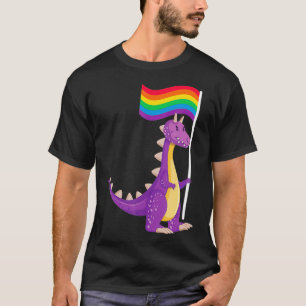 Camiseta Dragón LGBT LGBTQ HOMBRE del orgullo gay