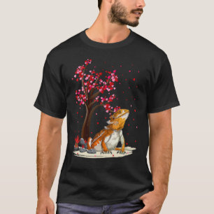 Camiseta Dragon Lover Heart Tree Bearded Dragon Val