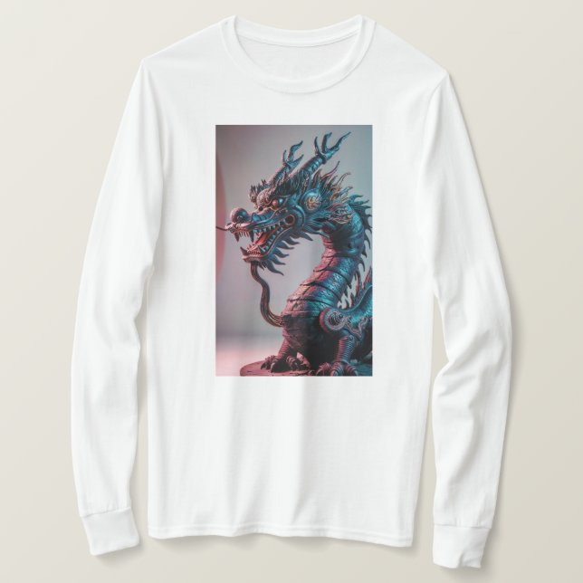Camiseta Dragón majestuoso (Anverso del diseño)