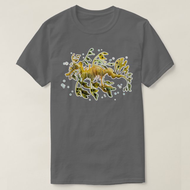 Camiseta Dragón marino Leafy 1 (Diseño del anverso)