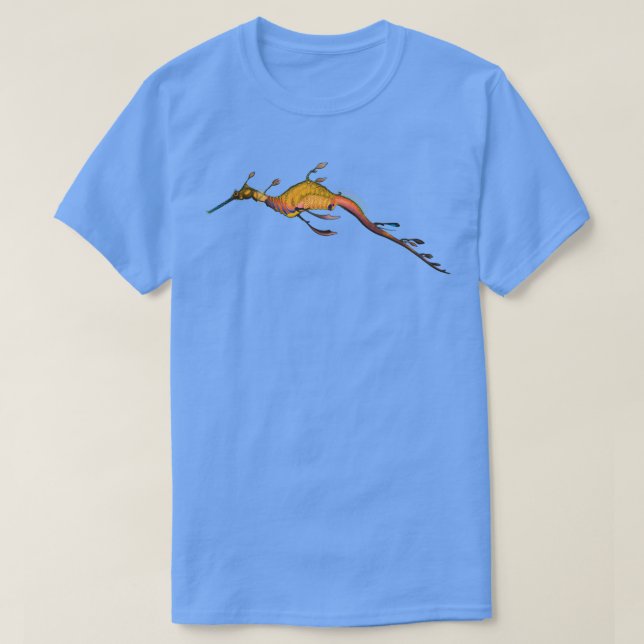 Camiseta Dragón marino Weedy Phyllopteryx taeniolatus (Diseño del anverso)