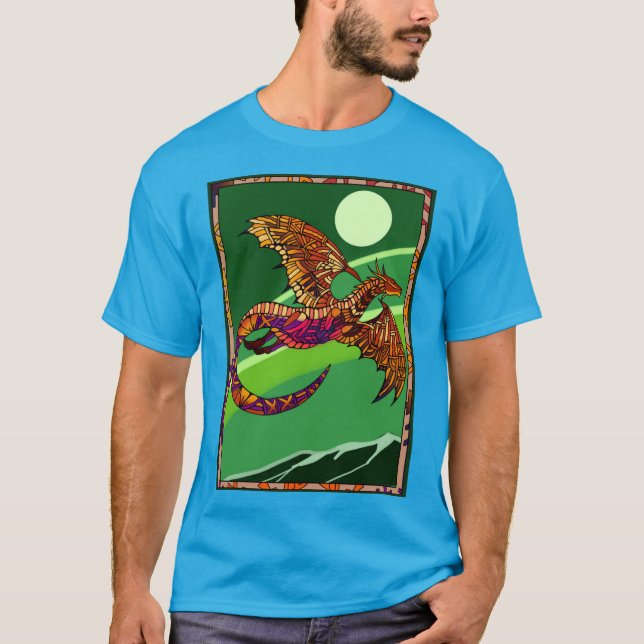 Camiseta Dragón medieval (Anverso)