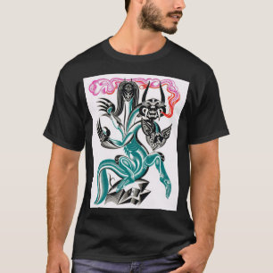 Camiseta Dragón mítico de 3 cabezas
