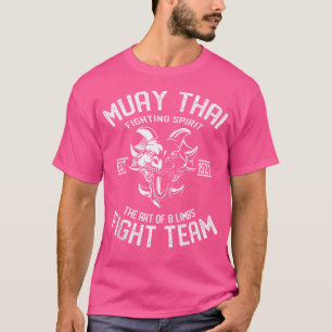 Camiseta Dragón Muay Tailandés Combate Al Equipo De Boxeo T