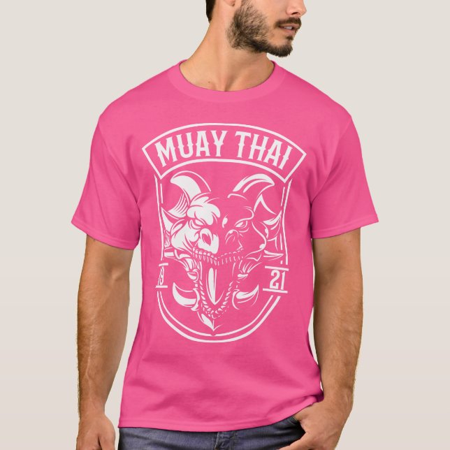 Camiseta Dragon Muay Thai Boxing Kickboxing (Anverso)