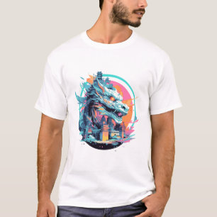Camiseta Dragon Mythical Animal Wild Creature Beauty Giant