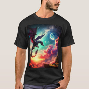 Camiseta Dragón negro