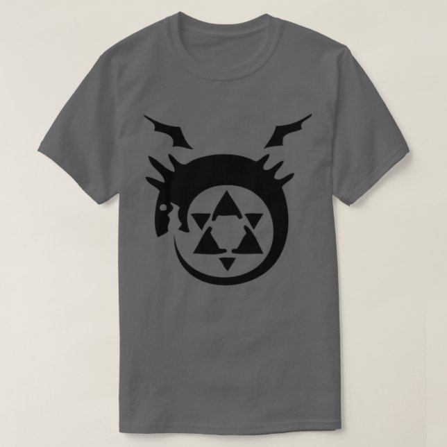 Camiseta Dragón negro (Diseño del anverso)