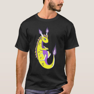 Camiseta Dragón no binario LGBTQ Orgullo no binario Género
