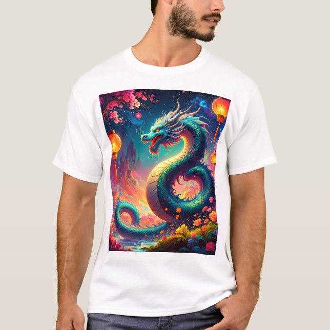 Camiseta Dragon of the Garden (Anverso)