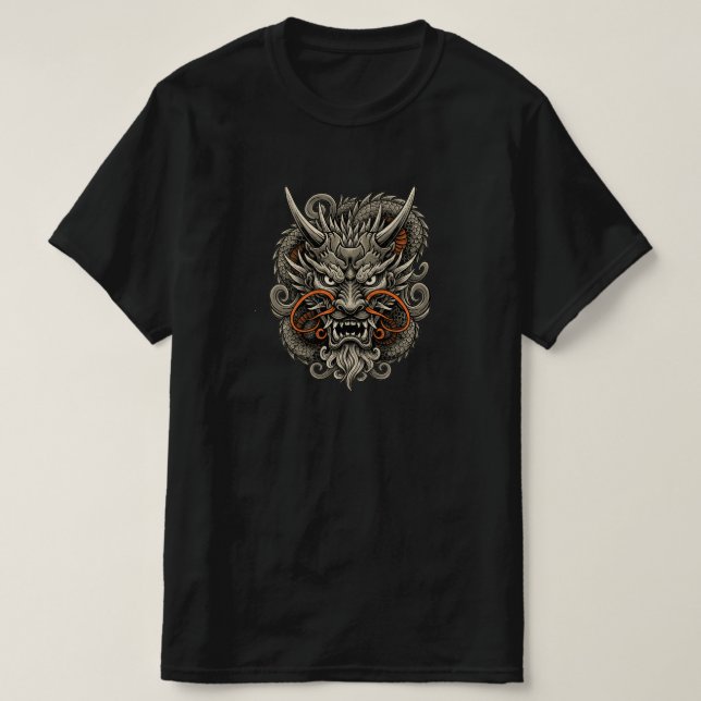 Camiseta Dragón Oni (Diseño del anverso)