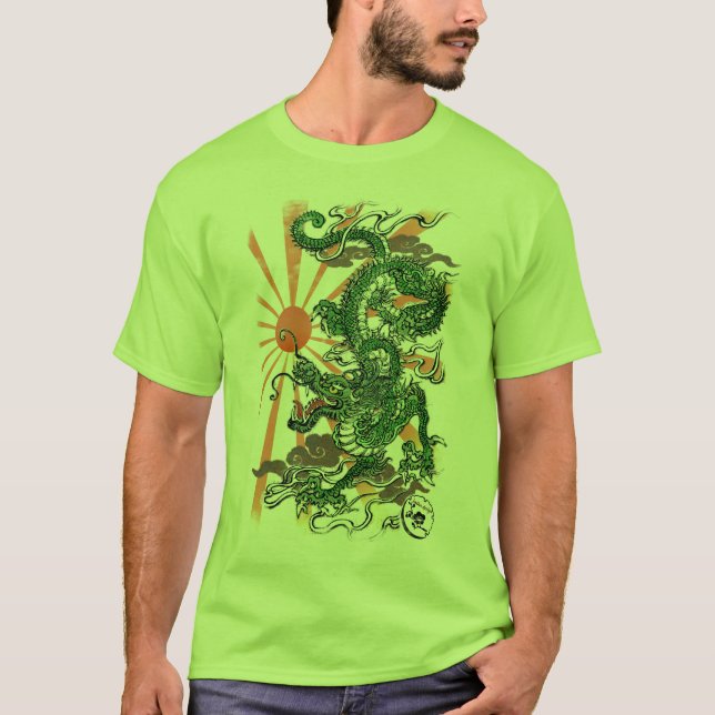 Camiseta Dragón oriental (Anverso)