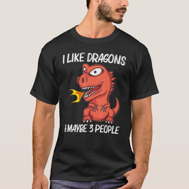 Camiseta Dragón Para Hombres Las Mujeres Incendian La Criat (Anverso)