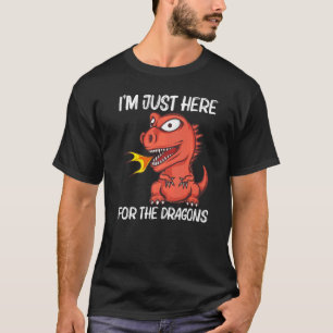 Camiseta Dragón Para Hombres Las Mujeres Incendian La Criat