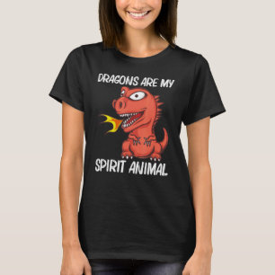 Camiseta Dragón Para Hombres Mujeres Incendios Criatura Res