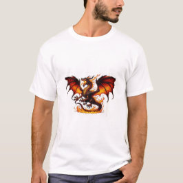 Camiseta Dragon para respirar fuego