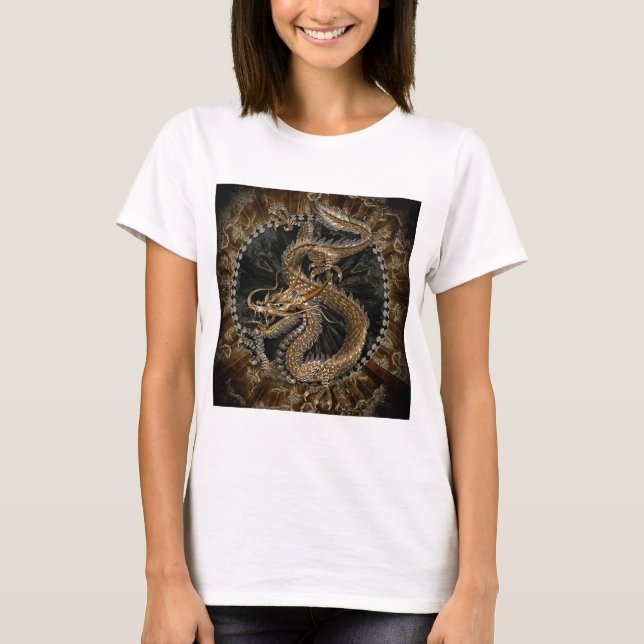 Camiseta Dragon Pentagram (Anverso)