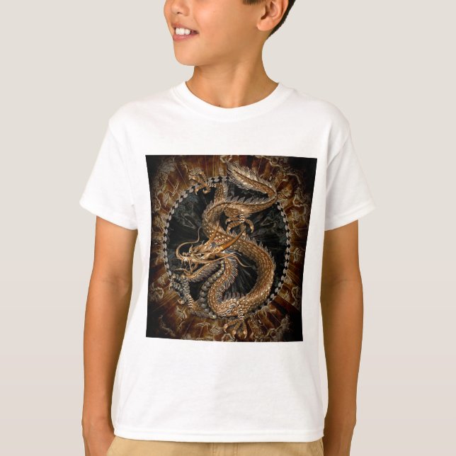 Camiseta Dragon Pentagram (Anverso)