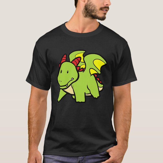 Camiseta Dragón pequeño (Anverso)