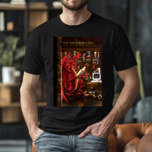 Camiseta Dragon Podcast Library