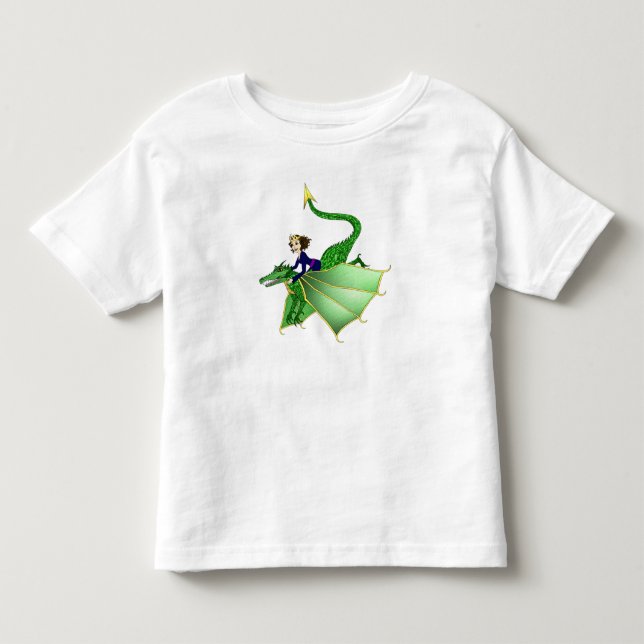 Camiseta Dragon Princess, 2T-4T (Anverso)