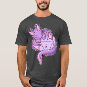 Camiseta Dragón púrpura