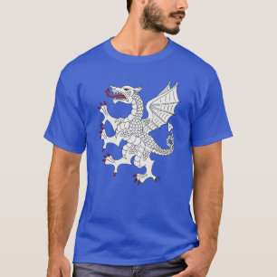 Camiseta Dragon Rampant (Blanco)