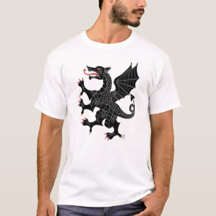 Camiseta Dragon Rampant Sable