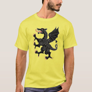 Camiseta Dragón rampante sable
