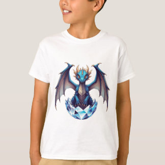 Camiseta Dragón recién nacido emergiendo de huevo 