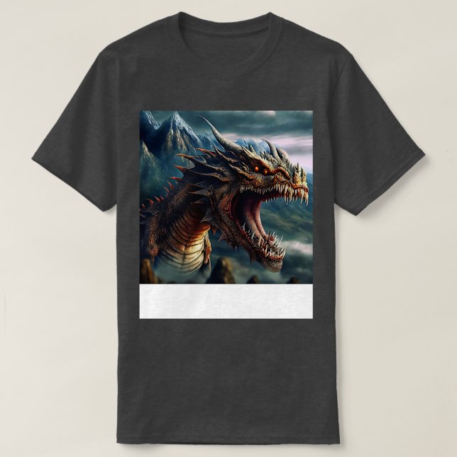 Camiseta Dragon Red Eyes Sharp Teyes (Diseño del anverso)