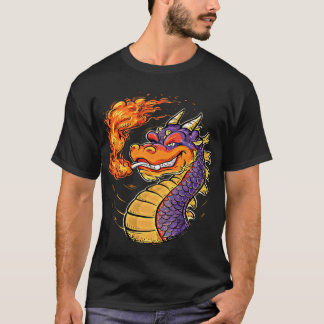 Camiseta Dragón respirador de incendios