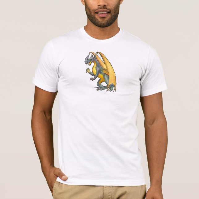 Camiseta Dragón respirador de incendios (Anverso)