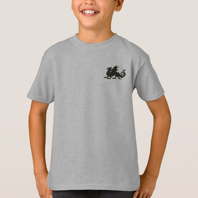 Camiseta Dragón respirador de incendios (Anverso)